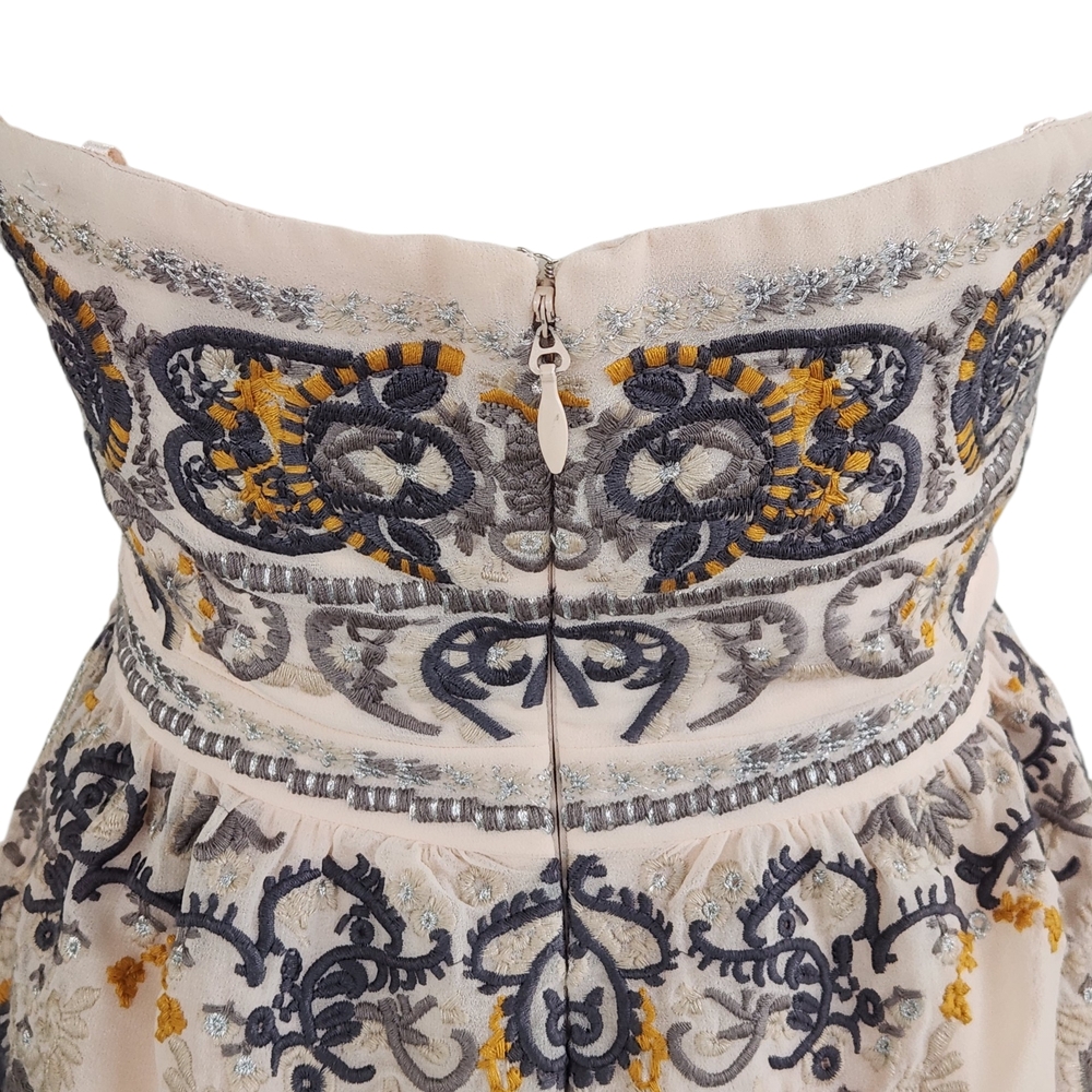 Altar'd State Embroidered Cream Maxi Dress - Picture 7 of 10